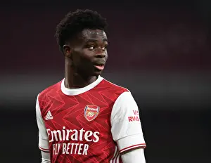 Arsenal's Bukayo Saka Shines at Empty Emirates Against Crystal Palace (2020-21)