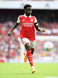 Arsenal's Bukayo Saka Shines in Emirates Cup Match against Sevilla