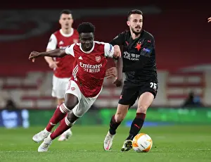 Arsenal's Bukayo Saka Shines in Empty Europa League Quarterfinal vs Slavia Praha