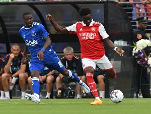 Arsenal's Bukayo Saka Shines in Pre-Season Clash Against Everton