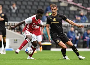Arsenal's Bukayo Saka Shines in Pre-Season: MK Dons vs Arsenal, 2020