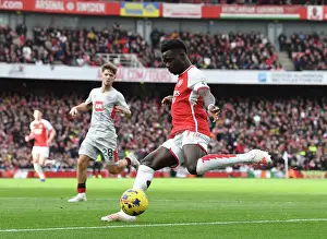 Arsenal's Bukayo Saka Shines in Premier League Clash Against Sheffield United (2023-24)