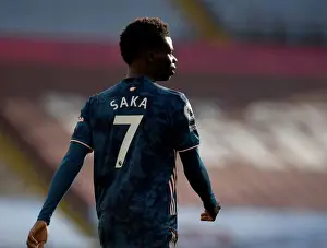 Arsenal's Bukayo Saka Shines at Empty Villa Park: Premier League 2021