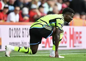 Arsenal's Bukayo Saka Suffers Injury in AFC Bournemouth Clash (2023-24)