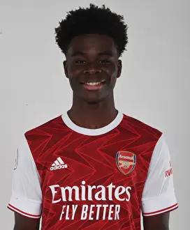 Arsenal's Bukayo Saka in Training: 2020-21 First Team Preparation