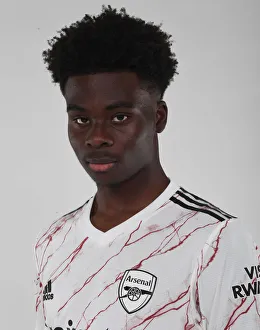 Arsenal's Bukayo Saka in Training at London Colney, 2020-21 Season