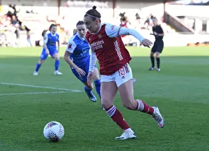 Arsenal's Caitlin Foord in Action: FA WSL Match vs Birmingham City Women (2020-21)