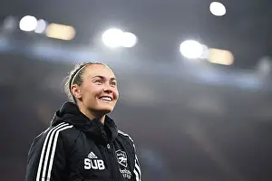 Aston Villa Women V Arsenal Women 2022-23 Prints: Arsenal's Caitlin Foord Reacts After Aston Villa vs Arsenal