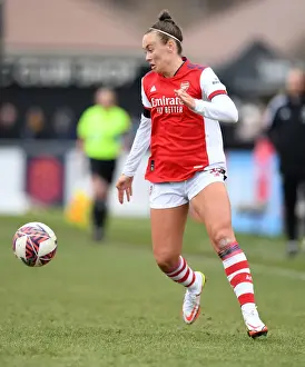 Arsenal Women V Manchester United Women 2021-22 Prints: Arsenal's Caitlin Foord Shines in FA WSL Clash Against Manchester United Women