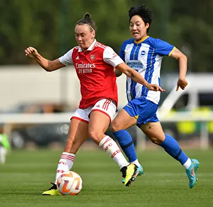 Arsenal's Caitlin Foord Shines in Pre-Season Friendly Against Brighton & Hove Albion Women