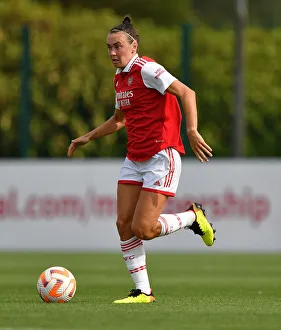 Arsenal Women V Brighton And Hove Albion Women - Pre Season 2022-23 Prints: Arsenal's Caitlin Foord Shines in Pre-Season Win Against Brighton & Hove Albion Women