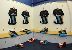 Sheffield Wednesday V Arsenal - Capital One Cup 2015-16 Prints: Arsenal's Calm: Pre-Match Preparation vs Sheffield Wednesday, Capital One Cup 2015-16