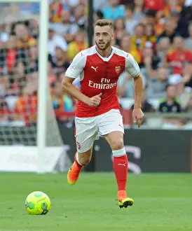 Lens V Arsenal 2016-17 Prints: Arsenal's Calum Chambers in Action at RC Lens Pre-Season Friendly, 2016