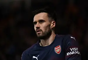 Arsenal's Carl Jenkinson in FA Cup Action: Arsenal vs Blackpool (2019)