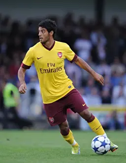 Arsenal's Carlos Vela Scores Four Goals Against SC Neusiedl in Austria, 2010