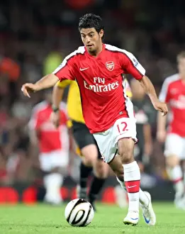 Arsenal V Sheffield United Carling Cup Prints: Arsenal's Carlos Vela Shines in 6-0 Carling Cup Victory over Sheffield United