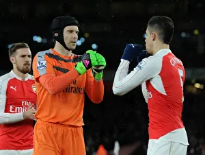 Arsenal's Cech and Gabriel Ready for Swansea City Showdown (Premier League 2015-16)