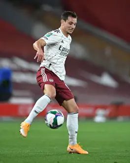 Arsenal's Cedric Faces Liverpool in Empty Anfield - Carabao Cup 2020-21