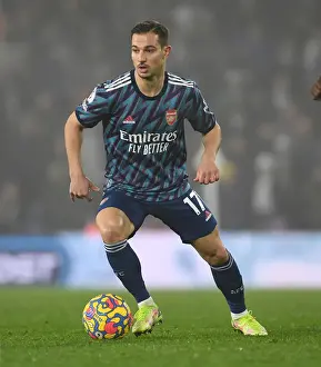 Arsenal's Cedric Faces Off Against Leeds United in Premier League Clash