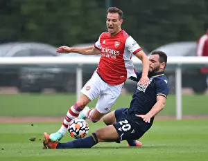 Arsenal V Millwall 2021-22 Prints: Arsenal's Cedric in Pre-Season Action: Arsenal vs Millwall, July 2021