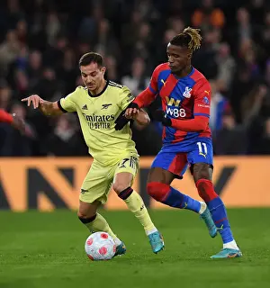 Arsenal's Cedric Soars Past Wilfried Zaha: Crystal Palace vs Arsenal, Premier League 2021-22