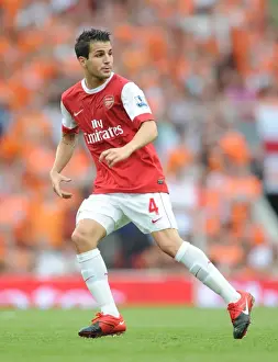 Arsenal V Blackpool 2010-11 Prints: Arsenal's Cesc Fabregas Stars in 6-0 Thrashing of Blackpool
