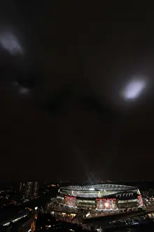 Arsenal V Barcelona 2010-11 Prints: Arsenal's Champion League Glory: 2-1 Victory Over Barcelona at Emirates Stadium