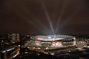 Arsenal V Barcelona 2010-11 Prints: Arsenal's Champions League Glory: 2-1 Over Barcelona at Emirates Stadium