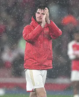 Arsenal's Champions League Triumph: Declan Rice Amidst Euphoric Fan Celebrations