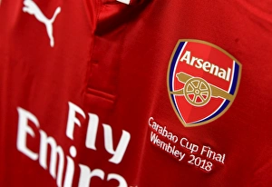 Arsenal's Changing Room: Gear Up for Carabao Cup Final vs. Manchester City