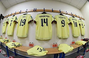 Arsenal's Changing Room: Preparation for West Brom Cup Clash