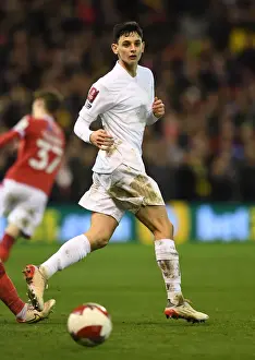 Nottingham Forest V Arsenal FA Cup 3rd And 2021-22 Prints: Arsenal's Charlie Patino Shines in FA Cup Third Round Clash Against Nottingham Forest