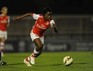 Images Dated 15th April 2015: Arsenal's Chioma Ubogagu in Action during WSL Match vs. Bristol Academy