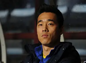 Aston Villa V Arsenal 2013-14 Prints: Arsenal's Chu-Young Park Ready for Aston Villa Clash - Premier League 2013-14