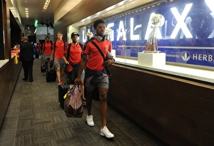 Arsenal V Chivas 2016-17 Prints: Arsenal's Chuba Akpom Gears Up for Arsenal vs. Chivas Showdown (2016-17)