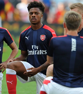 Lens V Arsenal 2016-17 Prints: Arsenal's Chuba Akpom Gears Up for RC Lens Friendly, July 2016
