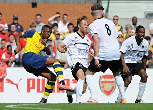 Arsenal's Chuba Akpom Scores Twice in Pre-Season Friendly Against Boreham Wood (19/7/14)