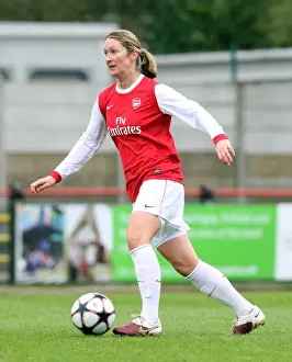 Arsenal Ladies V ZFK Masinac 2010-11 Prints: Arsenal's Ciara Grant Scores in 9-0 UEFA Women's Champions League Victory over ZFK Masinac