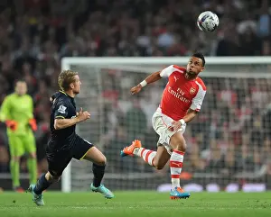 Arsenal's Coquelin Clashes with Southampton's Davis in League Cup Showdown