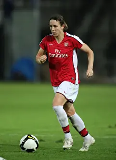 POAK Thessaloniki V Arsenal Ladies 2009-10 Prints: Arsenal's Corrine Yorston Scores in 9-0 Victory over POAK Thessaloniki in UEFA Champions League