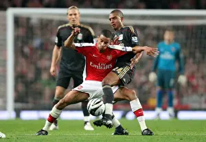 Arsenal V Liverpool - Carling Cup 2009-10 Prints: Arsenal's Craig Eastmond vs
