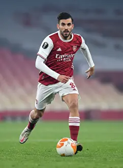 Arsenal's Dani Ceballos in Action: Arsenal vs Molde FK, UEFA Europa League 2021