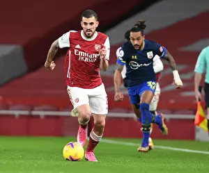 Arsenal's Dani Ceballos in Action: Arsenal vs Southampton (Premier League 2020-21, Emirates Stadium)