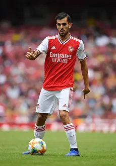 Arsenal's Dani Ceballos in Action at the Emirates Cup 2019