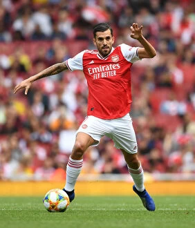 Emirates Cup Collection: Arsenal's Dani Ceballos in Action at Emirates Cup 2019 against Olympique Lyonnais