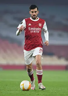 Arsenal V Molde FK 2020-21 Prints: Arsenal's Dani Ceballos in Action against Molde FK in UEFA Europa League