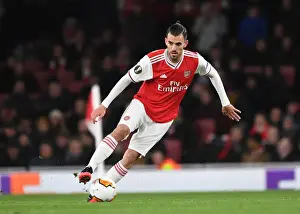 Arsenal's Dani Ceballos in Action against Olympiacos in Europa League Clash