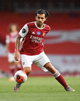 Images Dated 26th July 2020: Arsenal's Dani Ceballos in Action Against Watford in 2019-20 Premier League Clash
