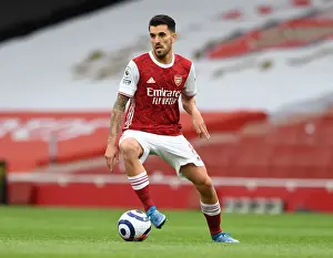 Arsenal V West Bromwich Albion 2020-21 Prints: Arsenal's Dani Ceballos in Action Against West Bromwich Albion (2020-21)