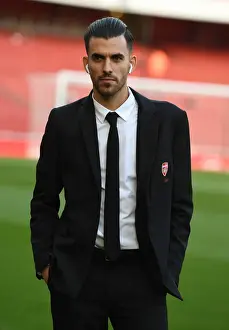 Arsenal's Dani Ceballos at Emirates Stadium Before Arsenal vs Crystal Palace (2019-20)